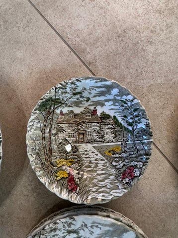 country cottage British anchor - Tafelservies (26) -