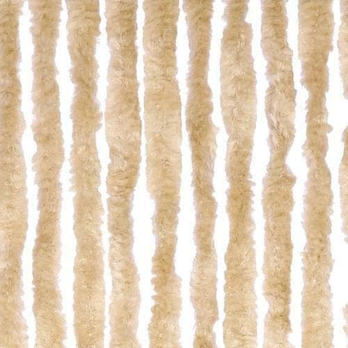 Vliegengordijn kattenstaart beige 100x240 deurgordijn plushe, Doe-het-zelf en Verbouw, Deuren en Horren, Nieuw