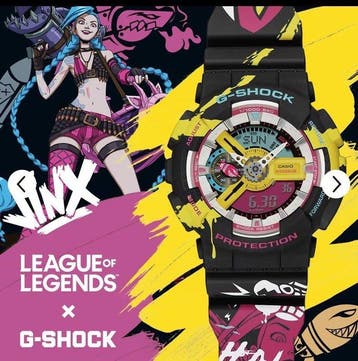Casio - A watch collaboration with LEAGUE OF LEGENDS, Nieuw