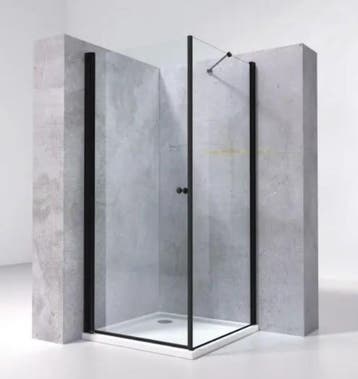 Douchecabine Vierkant Rubia Swing – 90 x 90 x 195 cm – Nano, Ophalen of Verzenden, Nieuw, Glas, Bad