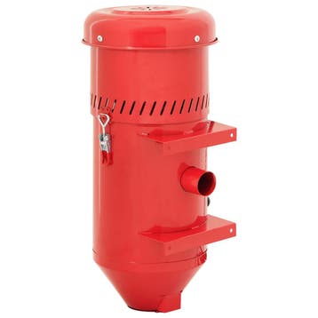 vidaXL Zandstraalstofzuiger 2 gallon Koudgewalst staal Rood, Verzenden, Nieuw