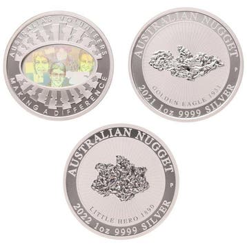 Australië. 1 Dollar 2003/2022 - Australian Nuggets &