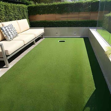 vidaXL Kunstgras 7/9 mm 1x5 m groen, Verzenden, Nieuw