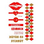 3D tatoeages Turkije - Tatoeages, Ophalen of Verzenden, Nieuw