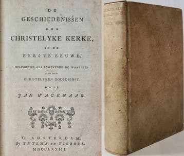 Jan Wagenaar - De geschiedenissen der christelyke kerke in