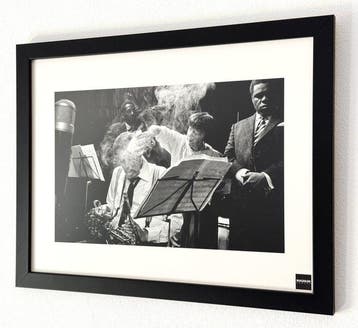 Guy Le Querrec - Magnum Photos - Dexter Gordon (Mitte),