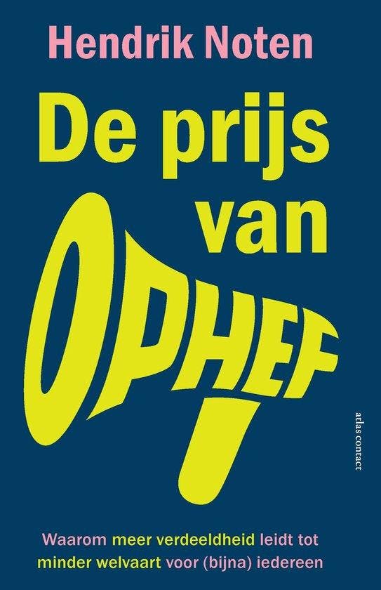 De prijs van ophef, Boeken, Overige Boeken, Ophalen of Verzenden