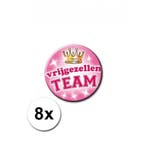 8 speldjes Vrijgezellen Team - Vrijgezellenfeest, Ophalen of Verzenden, Nieuw