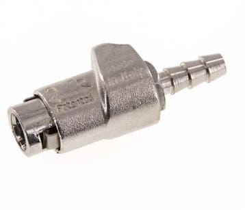 Dubbele Klauw Profi-Plug Met 6mm Slangpilaar Aansluiting, Verzenden, Nieuw