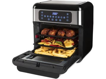 Inventum GF1200HLD - Heteluchtfriteuse - 12L - RVS, Witgoed en Apparatuur, Ovens, Verzenden, Nieuw