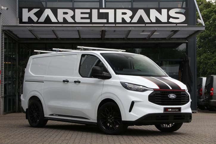 Ford Transit Custom 2.0 TDCI 136, Auto's, Bestelauto's, Onderhoudsboekje, Lease, Grijs, Handgeschakeld, Wit, Gebruikt, Ford, Financial lease