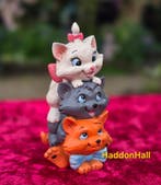 Aristocats Stacked Mini Fig Disney Traditions Jim Shore, Ophalen of Verzenden, Overige figuren, Nieuw, Beeldje of Figuurtje