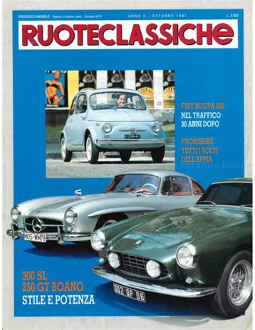 1991 RUOTECLASSICHE MAGAZINE 44 ITALIAANS, Nieuw, Author