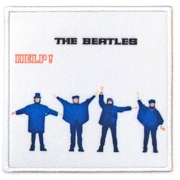 The Beatles - Help! - patch officiële merchandise, Ophalen of Verzenden, Nieuw, Kleding