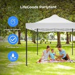 2dekans | LifeGoods Partytent - Paviljoen - EasyUp -, Tuin en Terras, Ophalen of Verzenden, Zo goed als nieuw