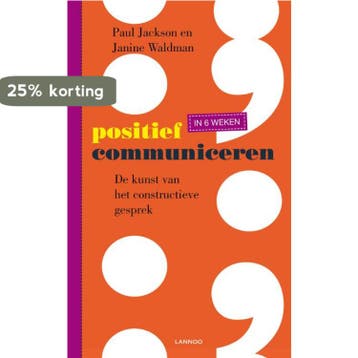 Positief communiceren in 6 weken - Paul Jackson, Verzenden, Zo goed als nieuw, Paul Jackson