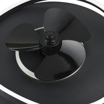LED Plafondlamp met Ventilator - Plafondventilator - Trion, Ophalen of Verzenden, Nieuw, Metaal