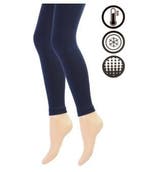 Thermo legging - marineblauw, Kleding | Dames, Verzenden, Nieuw