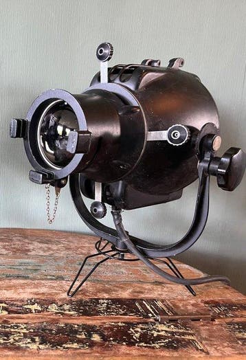 Strand Electric - Lamp - Patt 23 - Metaal, IJzer, Glas,, Antiek en Kunst, Antiek | Lampen