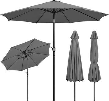 2dekans | Yaheetech Rechthoekige Parasol 196,5 x 147 x 227, Ophalen of Verzenden, Zo goed als nieuw