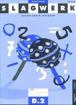 Slagwerk Rekenen werkboek D2 groep 6 (per stuk), Verzenden, Nieuw