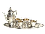 Alois Bäcker , Vienna - C.1911 - Koffieservies - Art Deco
