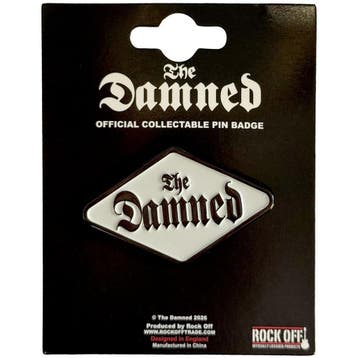 The Damned Gothic Logo - Pin officiële merchandise, Ophalen of Verzenden, Nieuw, Kleding