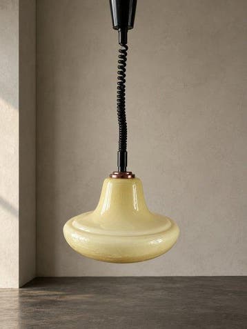 Harvey Guzzini - Plafondlamp - Space Age UFO-mod eeuw -, Antiek en Kunst