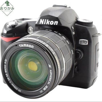 Nikon D70 + Tamron AF 3.8-5.6/28-200mm Aspherical XR IF, Nieuw