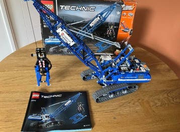 LEGO Technic Rupsband Kraan 42042, Zo goed als nieuw, Complete set, Lego, Technic