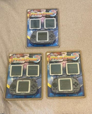 Palm game / Super Game - XY-8022 - Lot of 3 Retro Palm Game, Nieuw