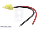Mini Tamiya Plug with 10cm Leads, Female  Pololu 2178, Verzenden, Nieuw