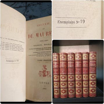 Comte de Maurepas - Recueil dit de Maurepas - 6 Vol. -