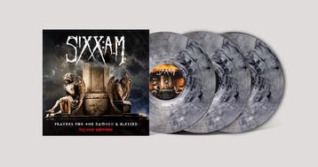 lp nieuw - sixx:a.m. - PRAYERS FOR THE DAMNED &amp; BLESS..., Verzenden, Zo goed als nieuw, Overige formaten