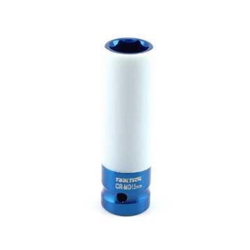 Tooltech Krachtdop 15 mm - Teflonbescherming - Lange 6-ka..., Ophalen of Verzenden, Nieuw