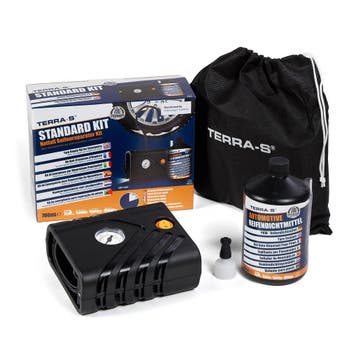 Originele bandenreparatieset + compressor (700ML), Ophalen of Verzenden, Nieuw, Volkswagen