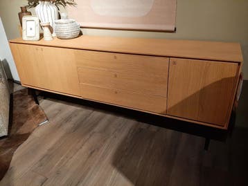 Dressoir Belvio - 205cm **SHOWROOMMODEL**, Nieuw