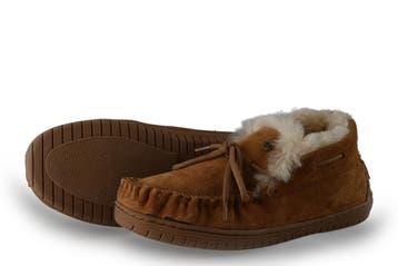 Warmbat Australia Pantoffels in maat 38 Cognac, Kleding | Dames, Schoenen, Overige kleuren, Verzenden, Warmbat Australia, Zo goed als nieuw