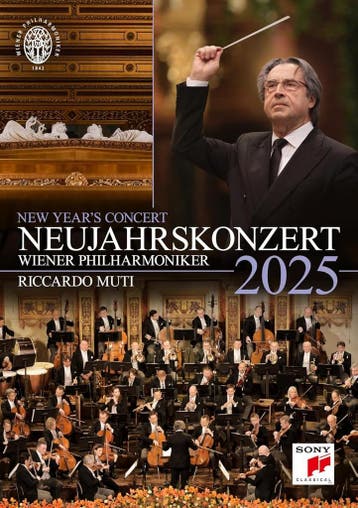 Neujahrskonzert 2025 - Riccardo Muti und Wiener Philharmonik, Ophalen of Verzenden, Nieuw in verpakking