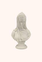 Beeld, Scultura busto dama fanciulla velata di Monti 1875