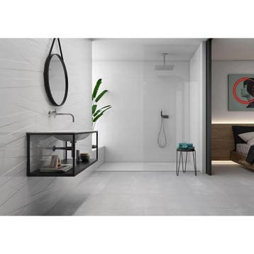 Geotiles Blancos Wandtegel - 40x120 cm - Hoogglans Wit, Doe-het-zelf en Verbouw, Tegels, Ophalen of Verzenden, Nieuw