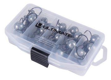 Ultimate Zinc Jighead Box Loodvrij (3.5-14g) (45pcs), Verzenden, Nieuw, Overige typen