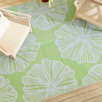 vidaXL Buitenkleed ARAKIL 190x290 cm PP groen, Verzenden, Nieuw