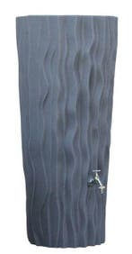 160 liter regenton met plantenbak grijs Flower, Nieuw