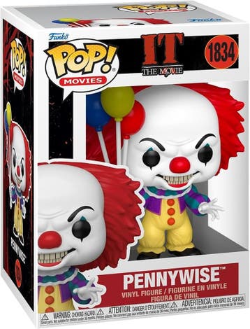 Funko Pop! - Horror IT Pennywise (1990) #1834 | Funko -, Verzamelen, Verzenden, Nieuw