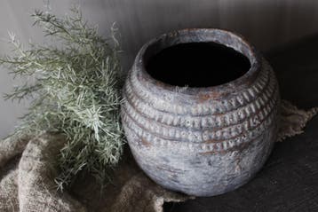 Stenen pot small Village 20 x 15 cm, Ophalen of Verzenden, Nieuw