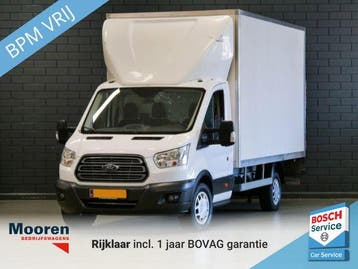 Ford Transit 350 2.0 TDCI 130PK Bakwagen, Stof, Gebruikt, Wit, Overige kleuren