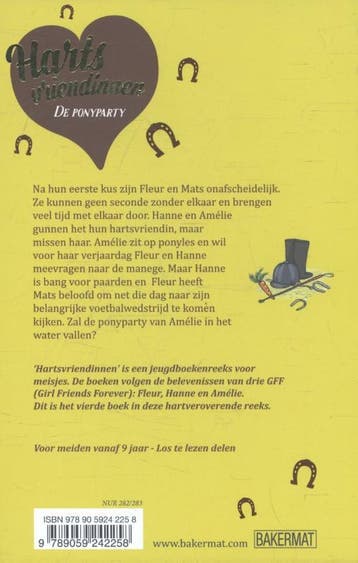 De ponyparty / Hartsvriendinnen / 0 9789059242258, Verzenden, Zo goed als nieuw, Nico De Braeckeleer