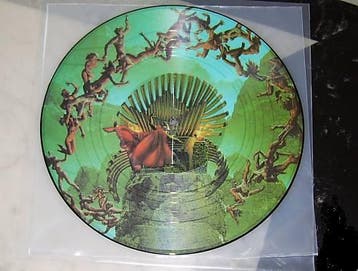 vinyl picture / shape - Napalm Death - Christening Of The..., Verzenden, Zo goed als nieuw