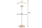 Elegante valet VALET 128 cm goudkleurige aluminium, Ophalen of Verzenden, Nieuw